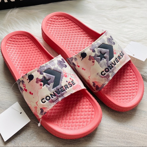 NWT Converse All Star Slide Slip Floral Women’s - Picture 4 of 8